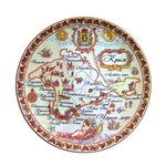 Купить тарелку фарфор диаметр 15 см с видами Крыма