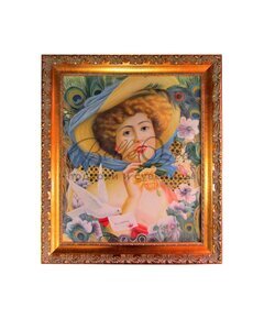 Картина №33 "Дама в шляпе" 50*60 купить оптом в Симферополе, Крыму