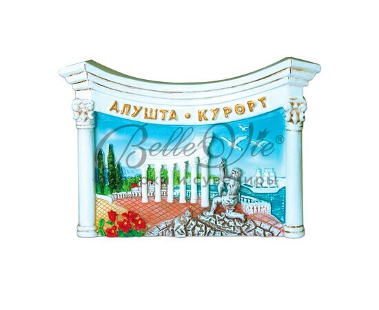 Магнит из полиэстера Алушта в Ротонде купить в Симферополе, Крыму