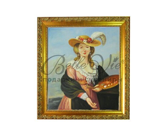 Картина №16 Дама в шляпе 50*60 см купить оптом в Симферополе, Крыму