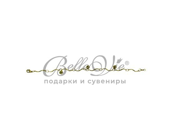 Металлический браслет на руку цепь-волна купить оптом в Симферополе, Крыму
