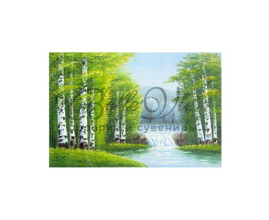 Картина на подрамнике 70*100 лесные пейзажи купить оптом в Симферополе, Крыму