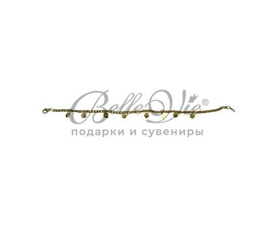 Металлический браслет на ногу с сердцами, колокольчиками,  луной купить оптом в Симферополе, Крыму