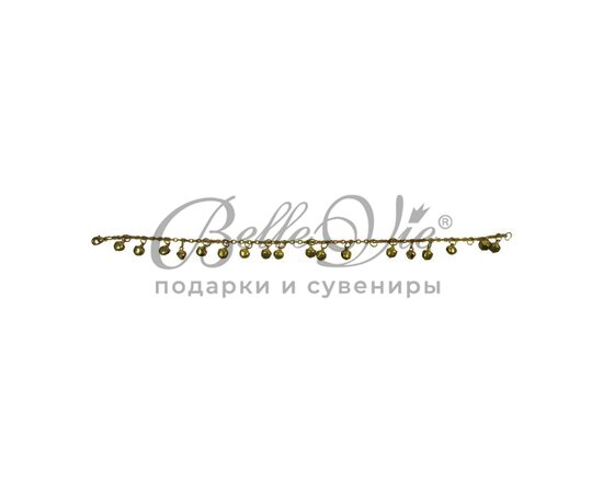 Металлический браслет на ногу с колокольчиками купить оптом в Крыму