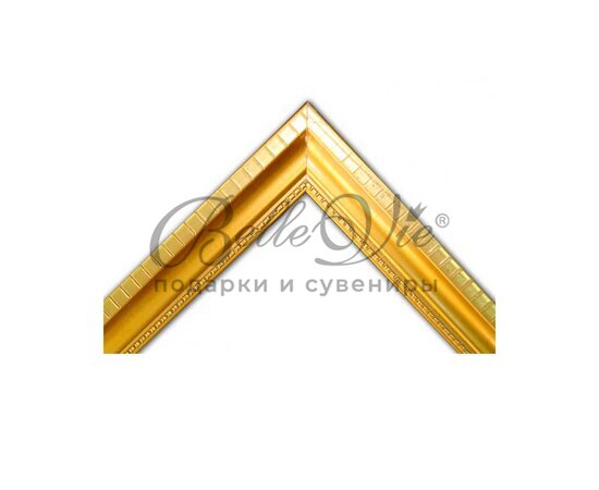Багет 2,15*2,15 узкий золото рисунок квадратики купить оптом в Симферополе, Крыму