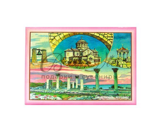 Фотоальбомы крымские цветной Херсонес розовый купить оптом в Симферополе, Крыму