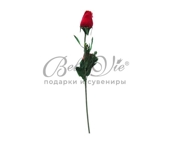 Роза из перьев, закрытый бутон, красная купить оптом в Симферополе, Крыму