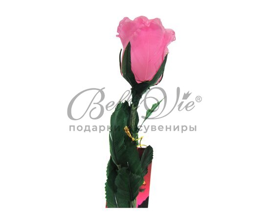 Роза из перьев, приоткрытый бутон, персиковая купить оптом в Симферополе, Крыму