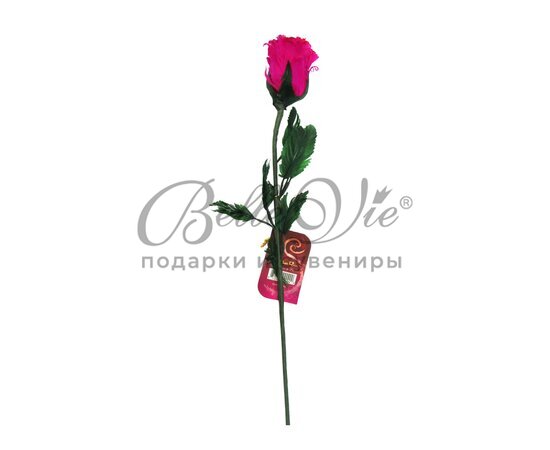 Роза из перьев, приоткрытый бутон, коралловая купить оптом в Симферополе, Крыму