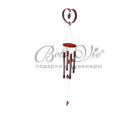 Колокольчики большое сердечко розовое купить в Симферополе, Крыму