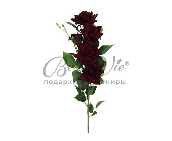 Искусственные цветы из пластика - розы на высокой ножке (4 цвета) купить оптом в Симферополе, Крыму