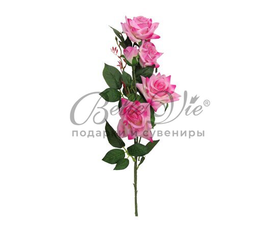 Искусственные цветы из пластика - розы на высокой ножке (4 цвета) купить оптом в Симферополе, Крыму