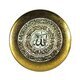 Фарф.тарелка с молитвой из Корана, д.15см, золото (3 вида) купить в Крыму